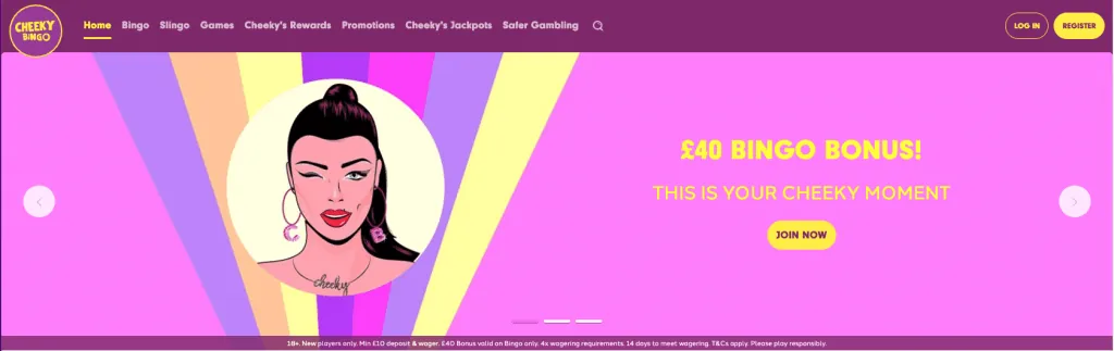 Cheeky Bingo - Best Online Casino
